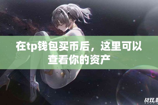 在tp钱包买币后，这里可以查看你的资产