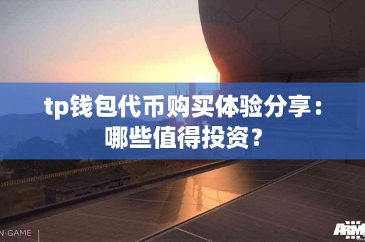 tp钱包代币购买体验分享：哪些值得投资？