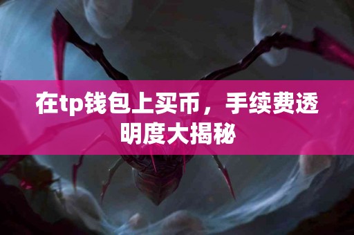 在tp钱包上买币，手续费透明度大揭秘
