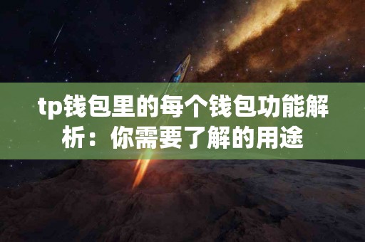 tp钱包里的每个钱包功能解析：你需要了解的用途