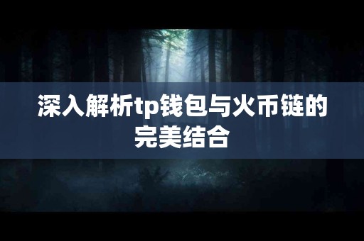 深入解析tp钱包与火币链的完美结合