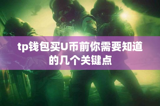 tp钱包买U币前你需要知道的几个关键点