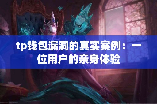 tp钱包漏洞的真实案例：一位用户的亲身体验