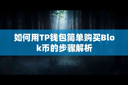 如何用TP钱包简单购买Blok币的步骤解析