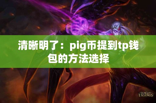 清晰明了：pig币提到tp钱包的方法选择