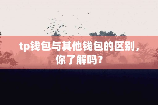 tp钱包与其他钱包的区别，你了解吗？
