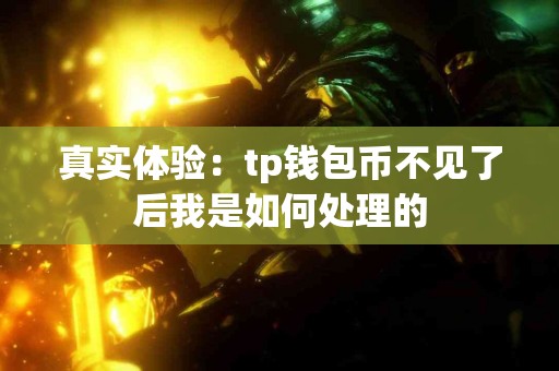 真实体验：tp钱包币不见了后我是如何处理的