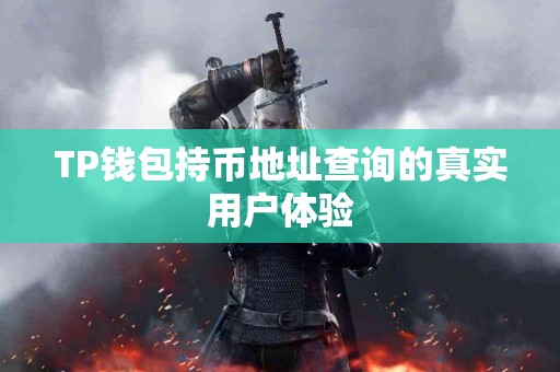 TP钱包持币地址查询的真实用户体验