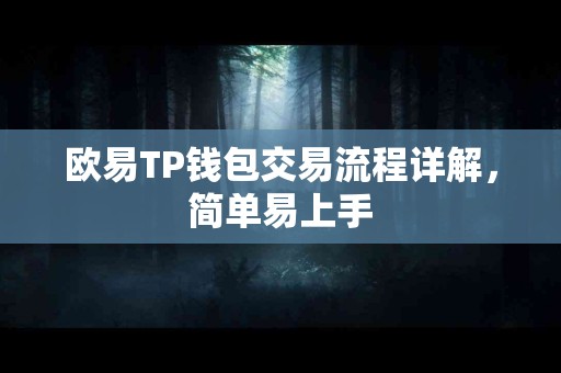 欧易TP钱包交易流程详解，简单易上手