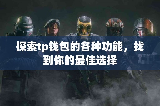 探索tp钱包的各种功能，找到你的最佳选择