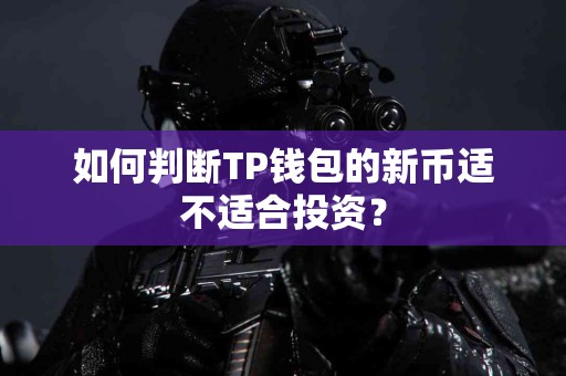 如何判断TP钱包的新币适不适合投资？