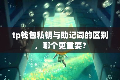 tp钱包私钥与助记词的区别，哪个更重要？