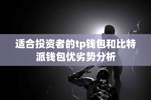 适合投资者的tp钱包和比特派钱包优劣势分析