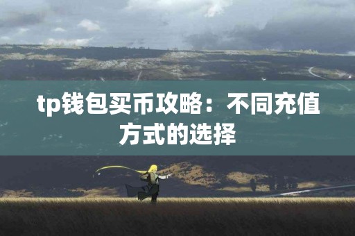 tp钱包买币攻略：不同充值方式的选择
