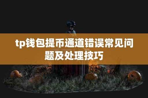 tp钱包提币通道错误常见问题及处理技巧