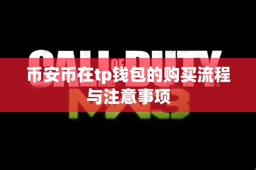 币安币在tp钱包的购买流程与注意事项