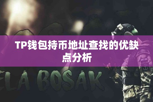 TP钱包持币地址查找的优缺点分析