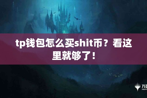 tp钱包怎么买shit币？看这里就够了！