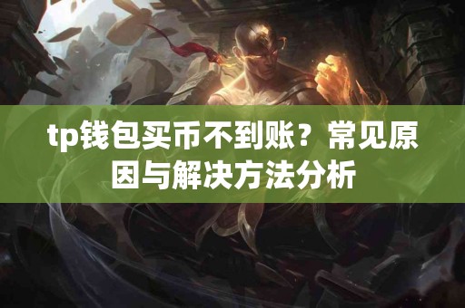 tp钱包买币不到账？常见原因与解决方法分析